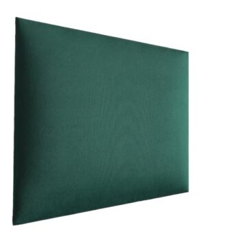 Čalouněný panel obdélník - Smaragdově Zelená